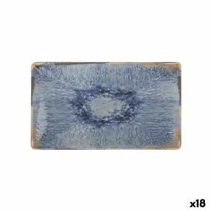 Plat à Gratin La Mediterránea Aelia Rectangulaire 25,3 x 15 x 2 cm (18 Unités)