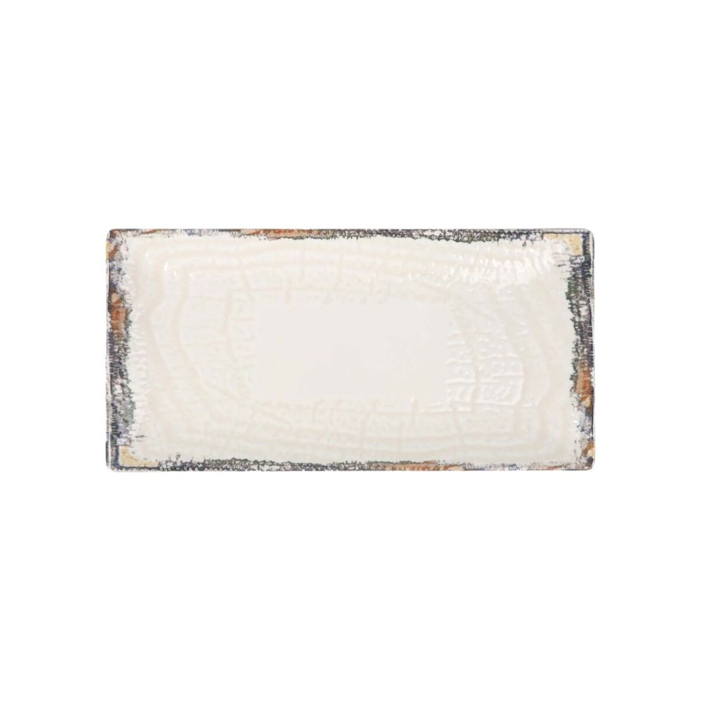Plat à Gratin La Mediterránea Albus Rectangulaire 30 x 15 x 2 cm (18 Unités)