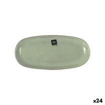 Plat à Gratin La Mediterránea Macarella green Oblongue 25 x 12 x 2,2 cm (24 Unités)