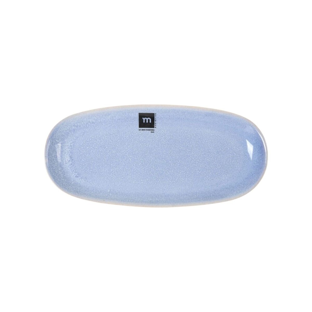 Plat à Gratin La Mediterránea Macarella blue Oblongue 25 x 12 x 2,2 cm (24 Unités)