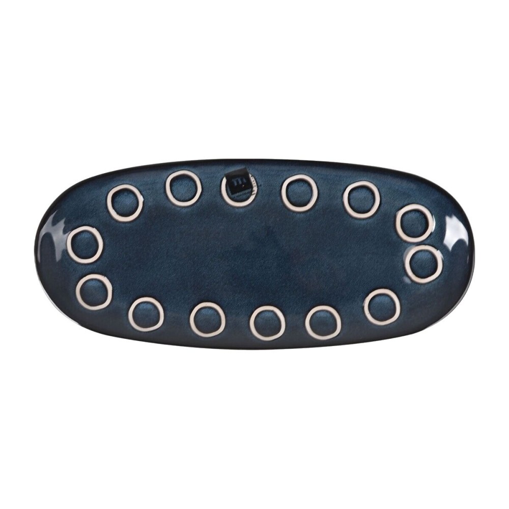 Plat à Gratin La Mediterránea Macarella blue Oblongue 29 x 13,5 x 2,4 cm (24 Unités)