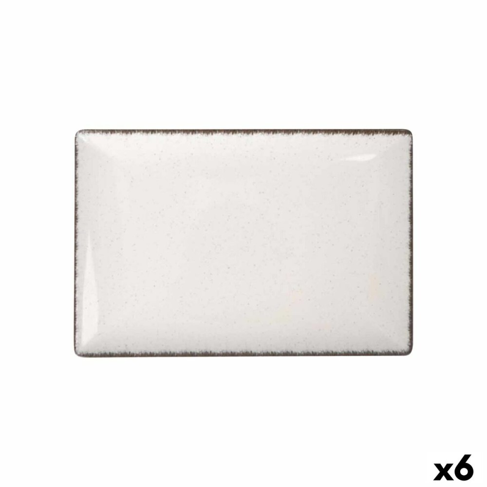 Plat à Gratin La Mediterránea Anllo Rectangulaire 30 x 20 x 2,5 cm (6 Unités)