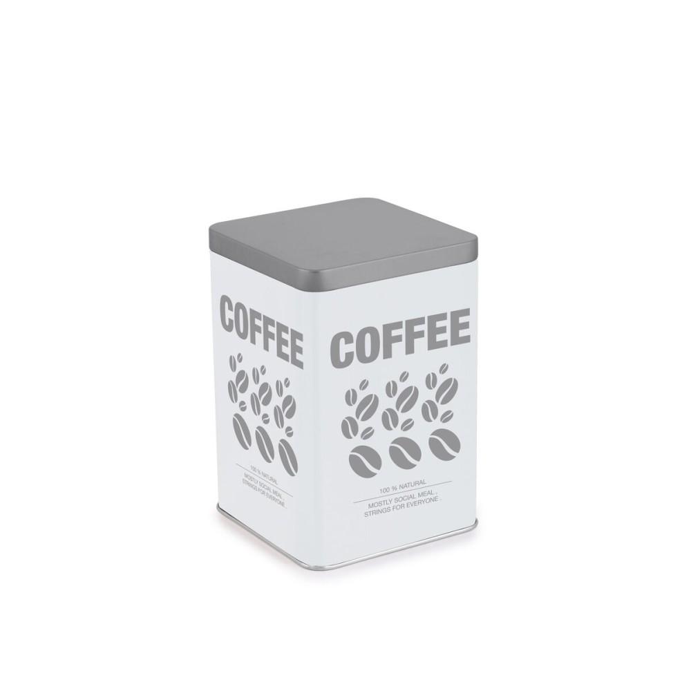 Tin Quttin COFFEE Metal 10,5 x 10,5 x 15 cm (12 Units)