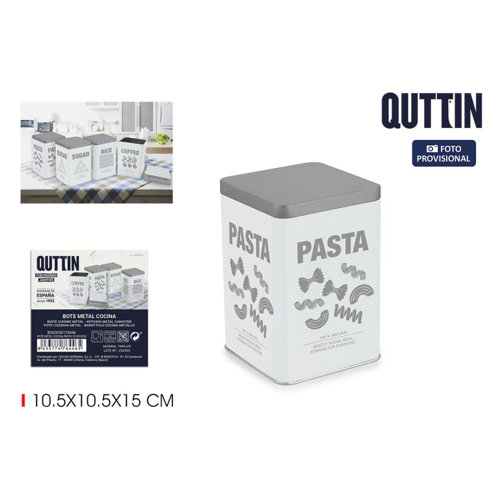 Metalldose Quttin PASTA (12 Stück)
