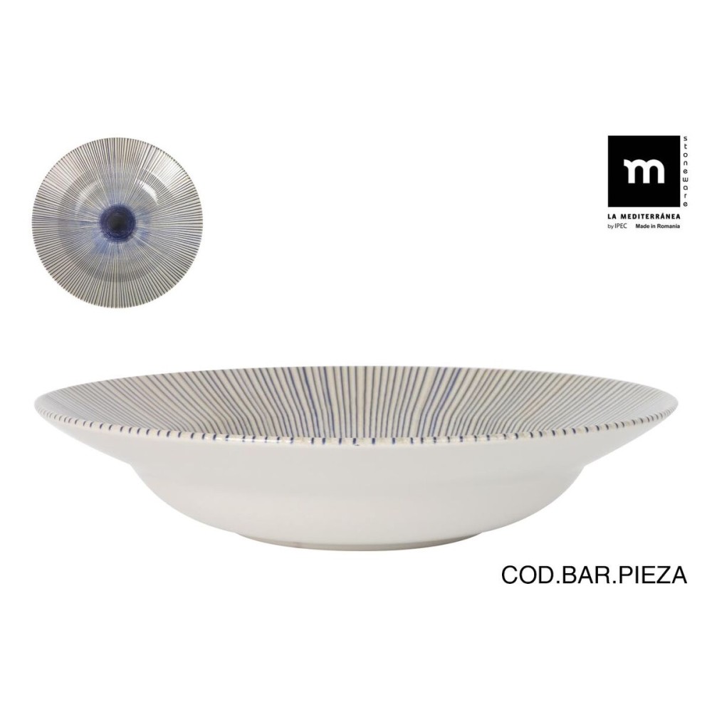 Assiette à pâtes La Mediterránea Irys Ø 29 cm (6 Unités)