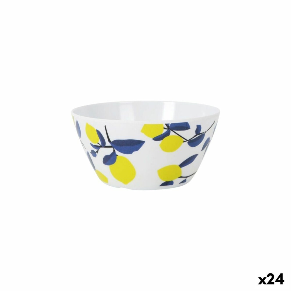 Bol pour Apéritifs La Mediterránea Citron 15 x 8 cm (24 Unités)