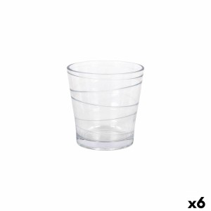 Set of glasses La Mediterránea Rock aros 6 Pieces (6 Units)
