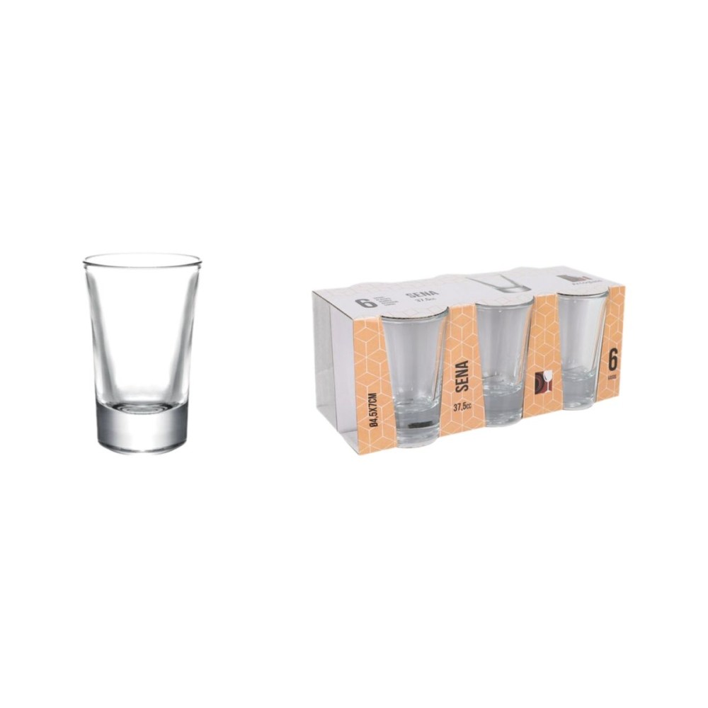 Ensemble de Verres à Liqueur La Mediterránea Sena 6 Pièces (24 Unités)