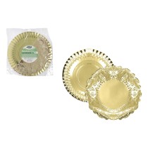 Tablett für Snacks Algon rund 35 cm (30 Stück)