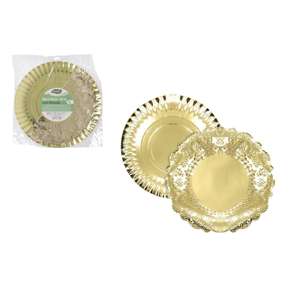 Plateau apéritif Algon Rond 35 cm (30 Unités)