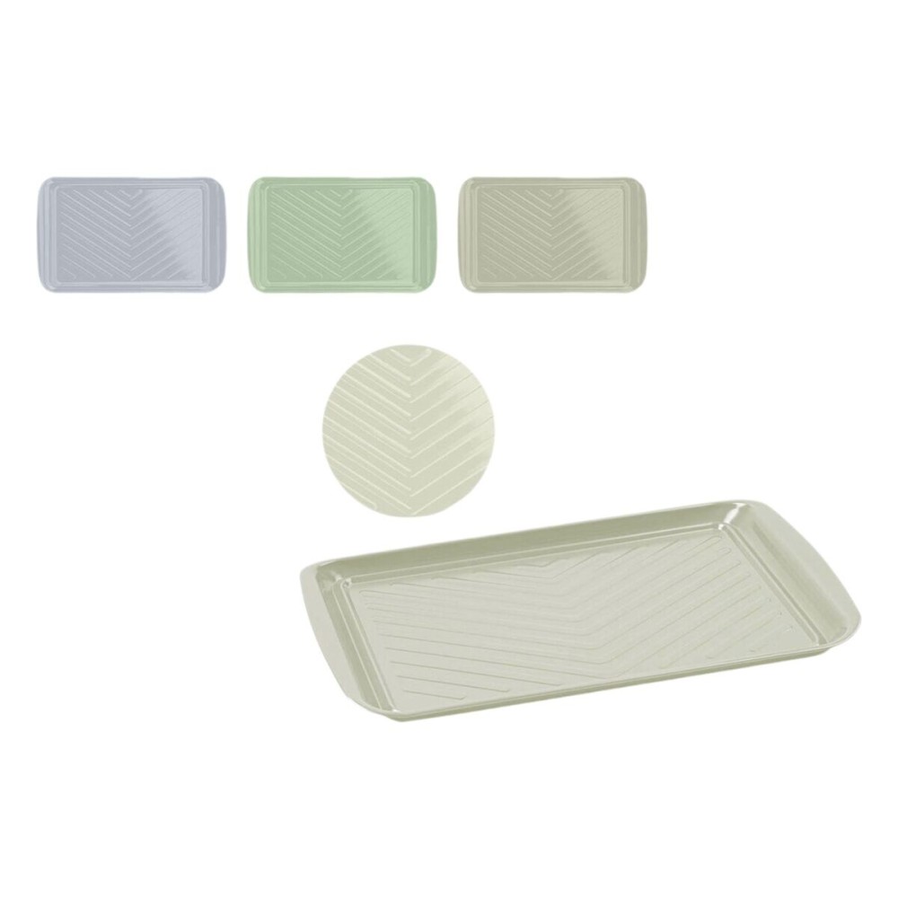 Tray Quttin Metal 43,5 x 27 x 2 cm 12 Units