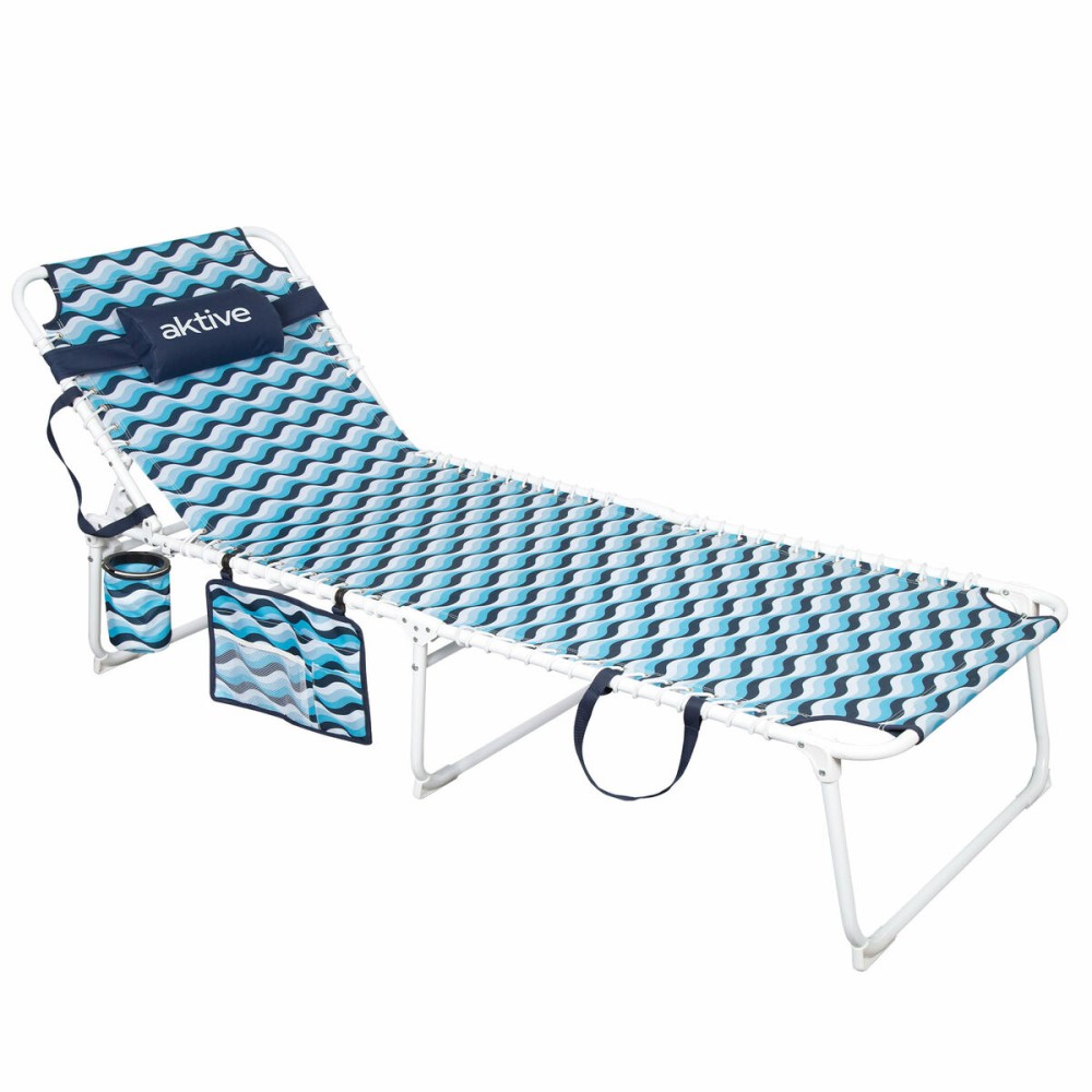 Hamac Aktive Bleu Acier 200 x 88 x 70 cm