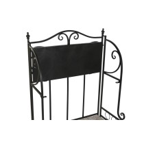 Regal Home ESPRIT Schwarz Bunt aus Keramik schmiedeeisern 3 Regale 54 x 29 x 121 cm 58 x 31,5 x 117 cm