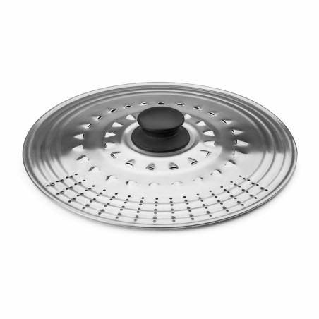 Frying Pan Lid Ibili 714219 Ø 18 cm Silver Metal Stainless steel