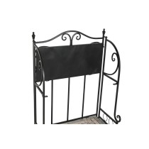 Regal Home ESPRIT Schwarz Bunt aus Keramik schmiedeeisern 3 Regale 54 x 29 x 121 cm 58 x 31,5 x 117 cm