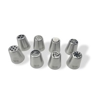 Nozzles for pastry bags Quttin XL 48 Units
