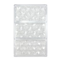 Gebäckbackform Quttin CHOCOLATE 27,5 x 17,5 x 2,5 cm (12 Stück)