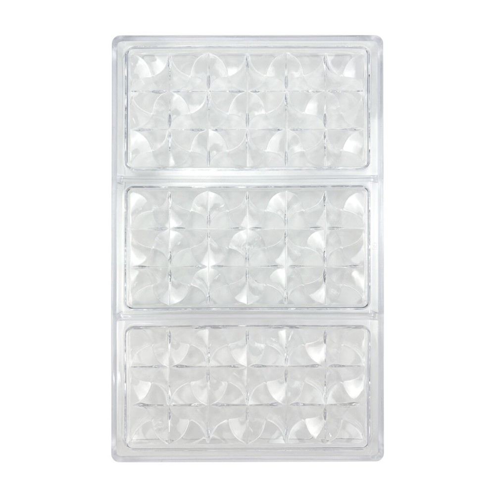 Gebäckbackform Quttin CHOCOLATE 27,5 x 17,5 x 2,5 cm (12 Stück)