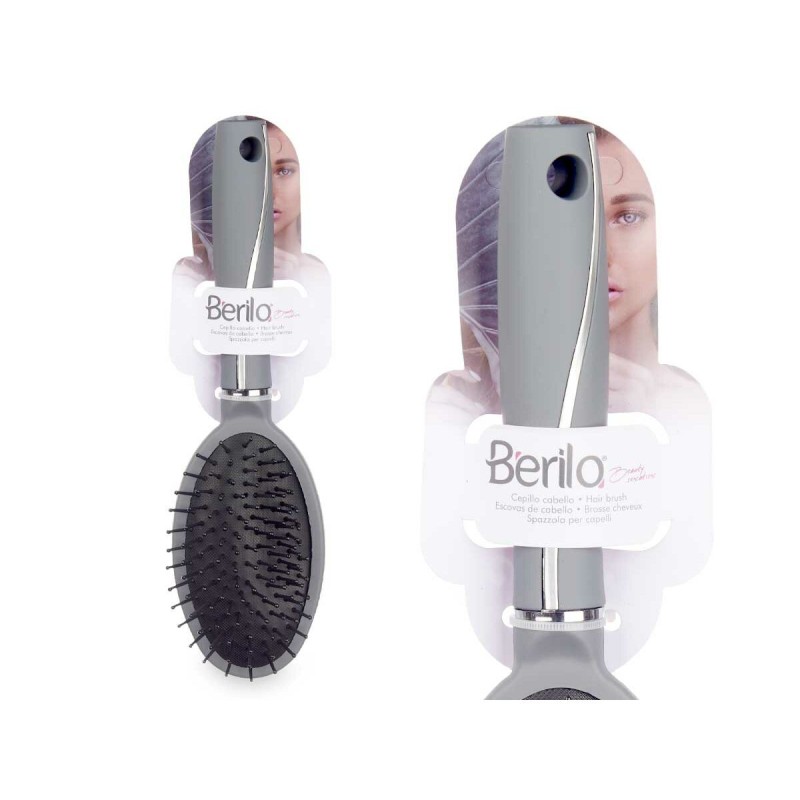 Brosse Berilo 348 Gris Silicone Plastique (12 Unités)