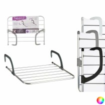 Wäscheständer Kipit WR1013D Weiß Silberfarben Hellgrau Dunkelgrau Aluminium Kunststoff 62,5 x 50 x 16,5 cm