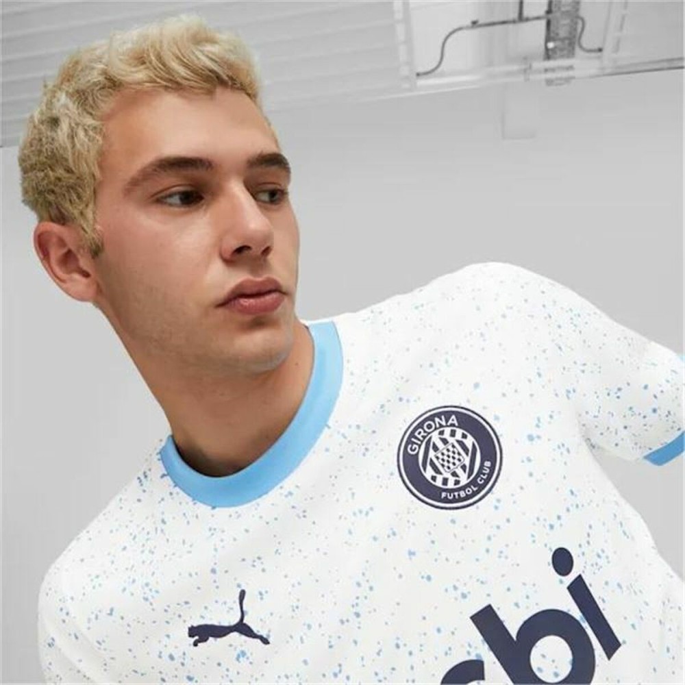 Maillot de Football à Manches Courtes pour Homme Puma Girona FC visitante 23/24 Blanc