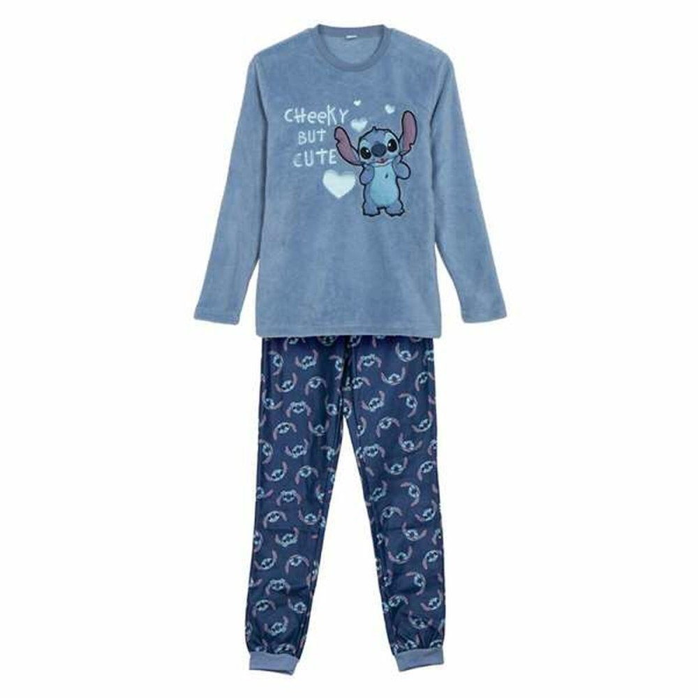 Schlafanzug Stitch Blau