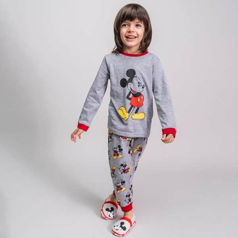 Pyjama Enfant Mickey Mouse Gris
