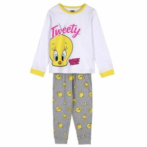 Pyjama Enfant Looney Tunes Blanc