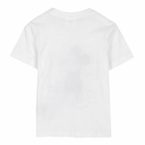 Child's Short Sleeve T-Shirt Mickey Mouse White