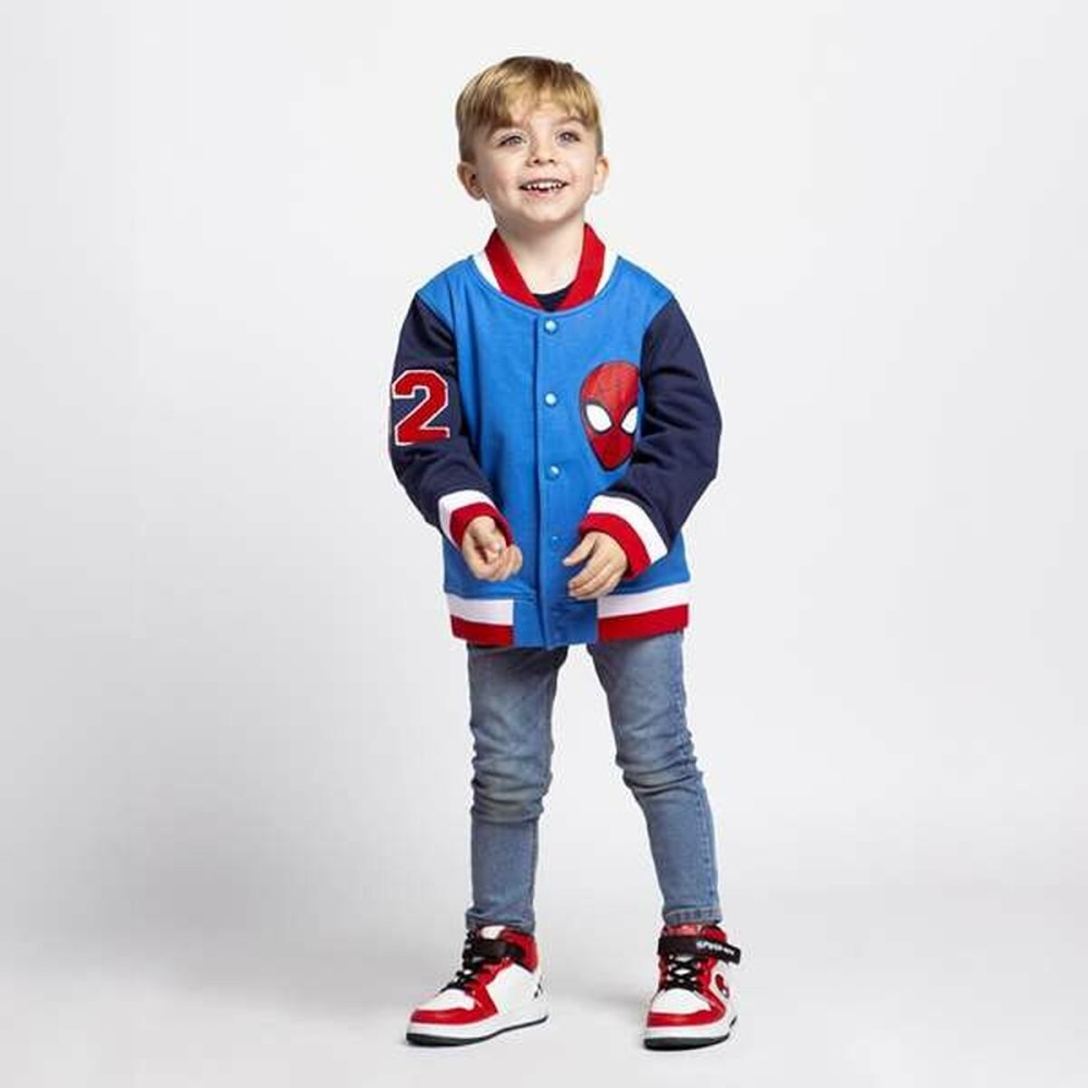 Trainingsjacke für Kinder Spider-Man Blau
