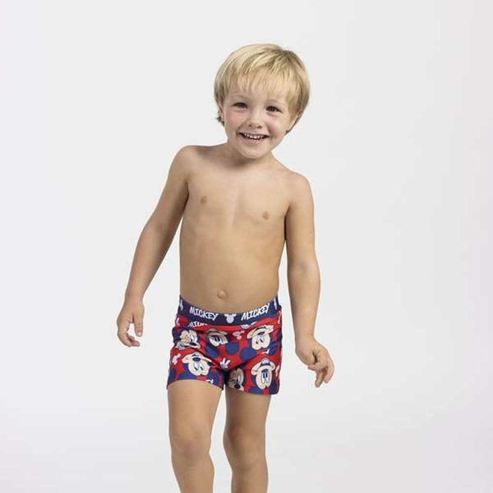 Children’s Bathing Costume Mickey Mouse Red