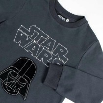 Sweat sans capuche enfant Star Wars Gris foncé