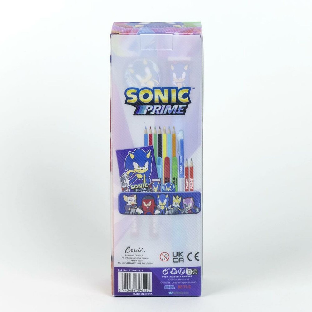 Papierwaren-Set Sonic 24 Stücke