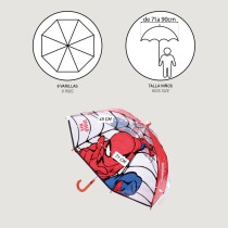 Parapluie Spider-Man Rouge 100 % POE