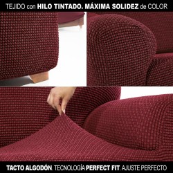 Bezug für Chaiselongue mit linker Armlehne Sofaskins NIAGARA 210 - 340 cm