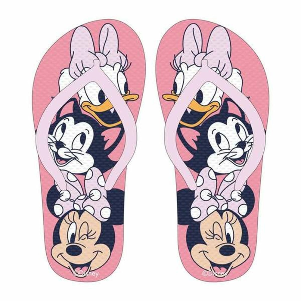 Flip Flops for Children Minnie Mouse Pink