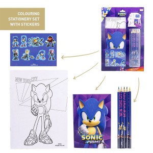 Papierwaren-Set Sonic