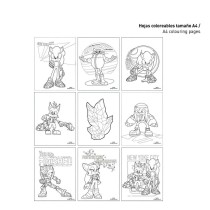 Papierwaren-Set Sonic