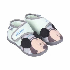 House Slippers Mickey Mouse Light Green 21