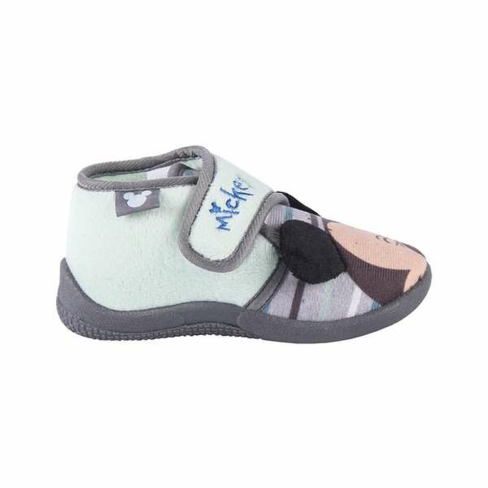 House Slippers Mickey Mouse Light Green 21