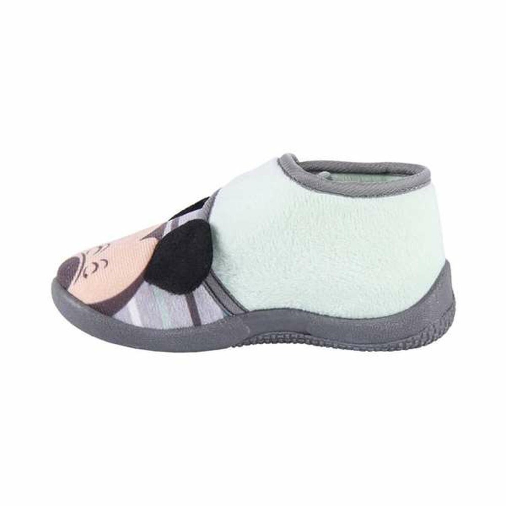 House Slippers Mickey Mouse Light Green 21