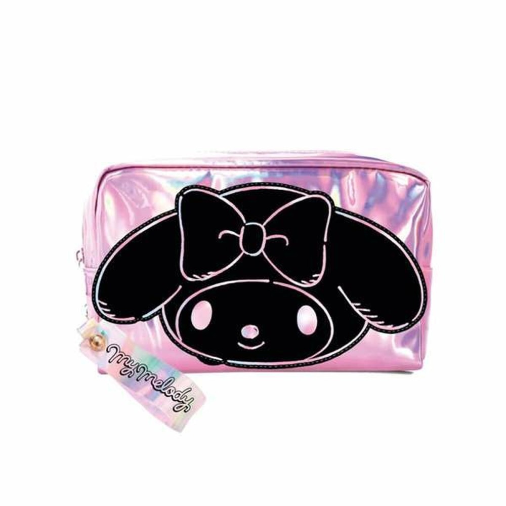 Child Toilet Bag Hello Kitty Melody fuchsia 18,0 x 11,0 x 8,5 cm