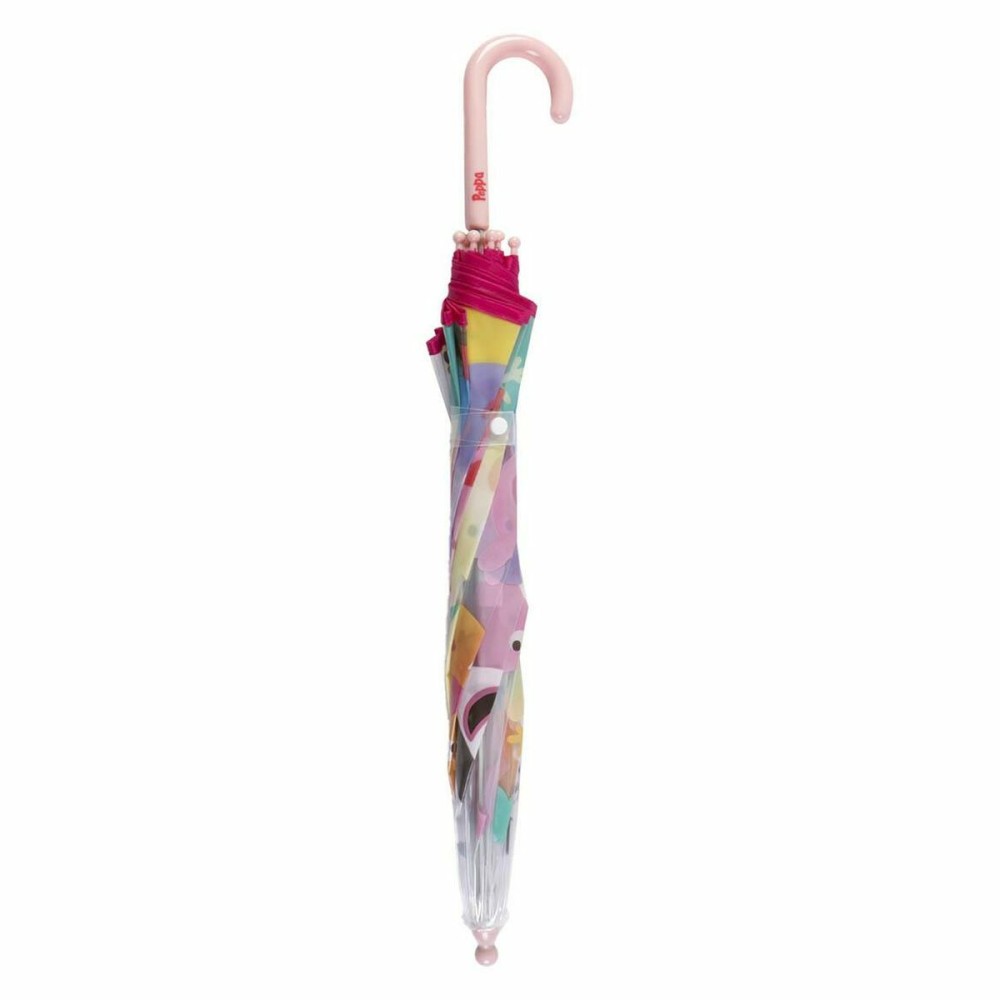 Regenschirm Peppa Pig Ø 71 cm Durchsichtig