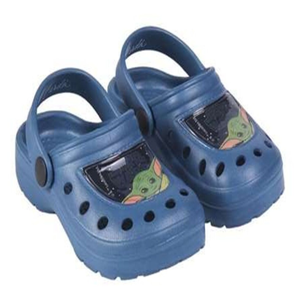 Clogs The Mandalorian Blue 27