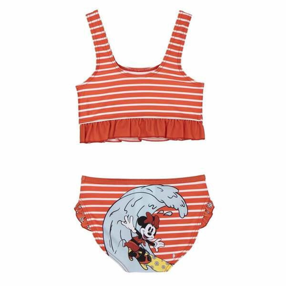 Bikini Bottoms For Girls Minnie Mouse Red