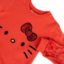 Unisex Sweatshirt without Hood Hello Kitty Red