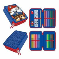 Trousse d'écolier The Paw Patrol Bleu 12,5 x 19,5 x 4,5 cm
