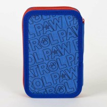Trousse d'écolier The Paw Patrol Bleu 12,5 x 19,5 x 4,5 cm