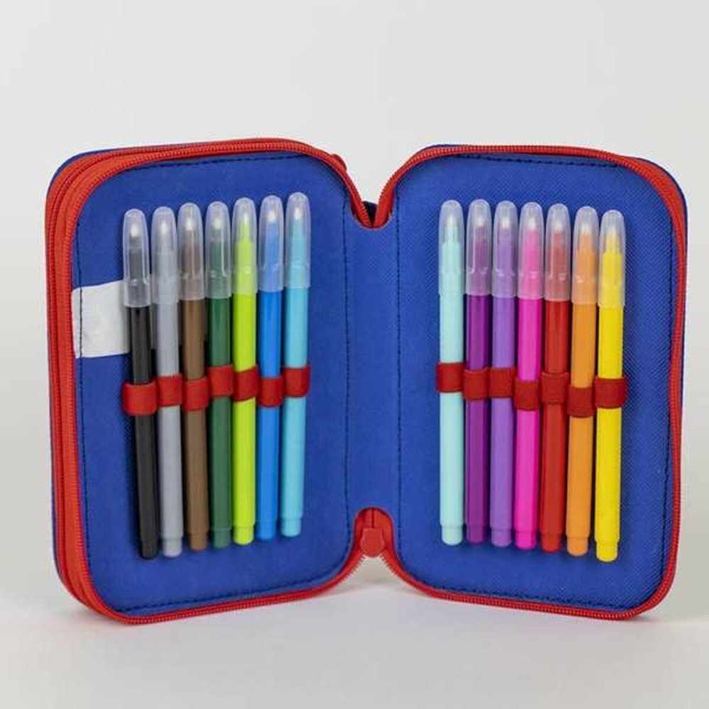 Trousse d'écolier The Paw Patrol Bleu 12,5 x 19,5 x 4,5 cm