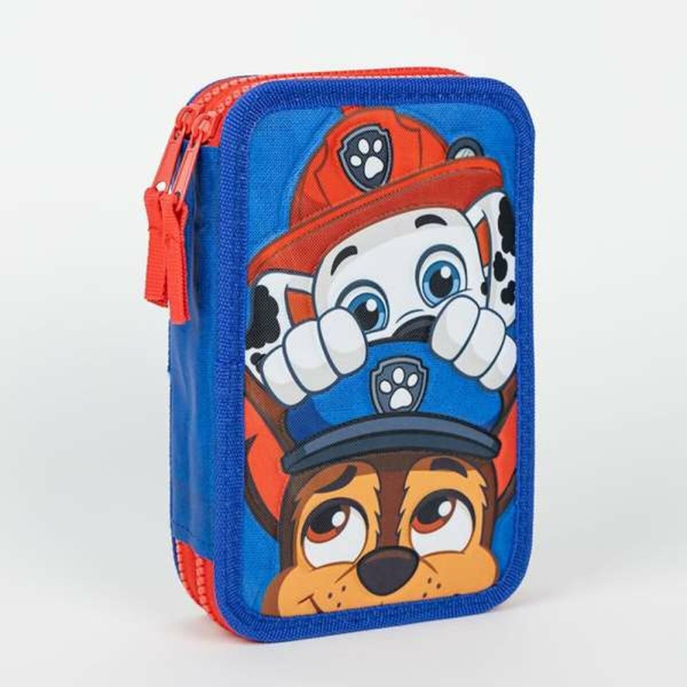 Trousse d'écolier The Paw Patrol Bleu 12,5 x 19,5 x 4,5 cm